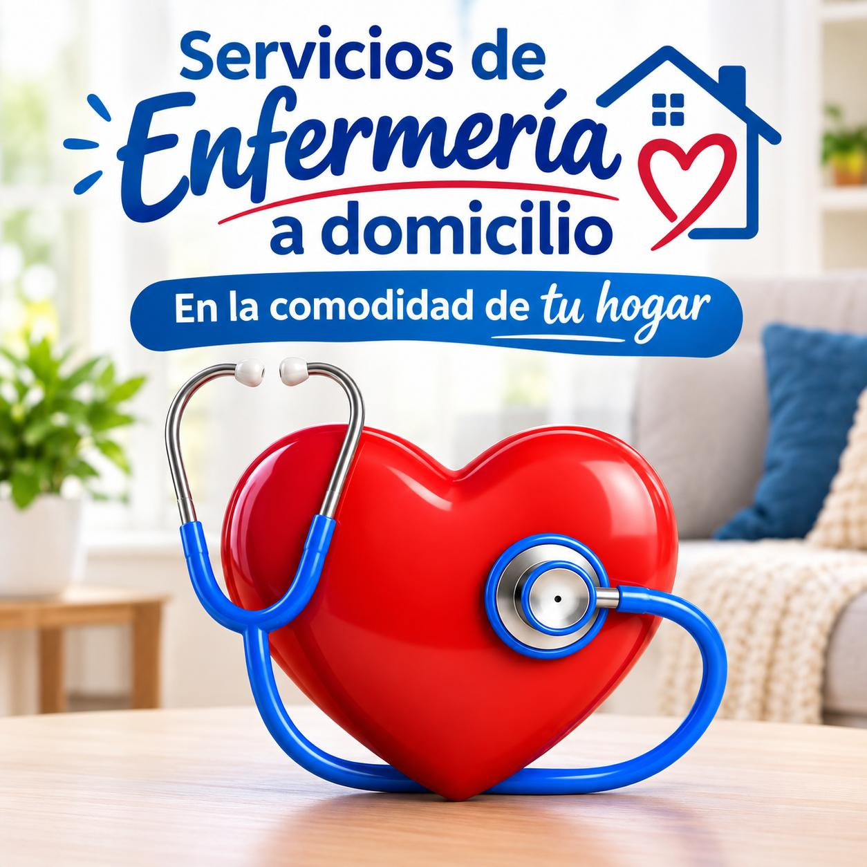 Servicios de enfermería a domicilio en la comodidad de tu hogar